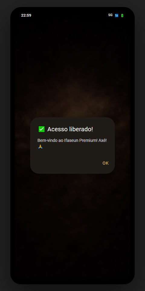 Acesso liberado